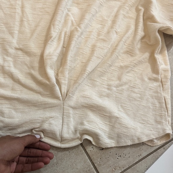 TRACK & FIELD Cream Lounge Set size medium - Picture 7 of 7